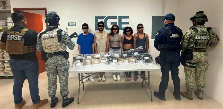 Desmantelan búnker de narcomenudeo con cinco detenidos en Zazil-Há